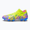 PUMA Future Ultimate Energy FG/AG pánske kopačky ultra blue/yellow alert/luminous pink 11