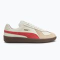 Topánky PUMA Army Trainer warm white/granola/astro red 2