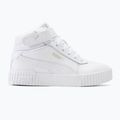 Detská obuv PUMA Carina 2.0 Mid Fur  puma white/sedate gray 2