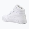 Detská obuv PUMA Carina 2.0 Mid Fur  puma white/sedate gray 3