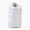 Detská obuv PUMA Carina 2.0 Mid Fur  puma white/sedate gray 6