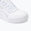 Detská obuv PUMA Carina 2.0 Mid Fur  puma white/sedate gray 7