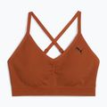 Podprsenka  fitness PUMA Move Shapeluxe Seamless teak