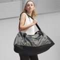 Športová taška PUMA Fundamentals Sports mineral gray/lime sheen 7