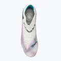 Futbalová obuv PUMA Future 7 Ultimate Low FG/AG white/black/poison pink/bright aqua/silver mist 5