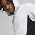 Pánska tréningová mikina PUMA Fit Double Knit FZ Hoodie silver mist 5