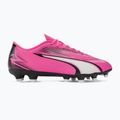 Kopačky PUMA Ultra Ultimate FG/AG jedovatá ružová/puma biela/puma čierna 2