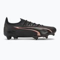 PUMA Ultra Ultimate FG/AG kopačky puma black/copper rose 2