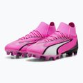 Kopačky PUMA Ultra Pro FG/AG jedovatá ružová/puma biela/puma čierna 10