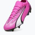 Kopačky PUMA Ultra Match MxSG jedovatá ružová/puma biela/puma čierna 12