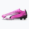 Kopačky PUMA Ultra Match FG/AG jedovatá ružová/puma biela/puma čierna 8