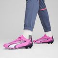 Kopačky PUMA Ultra Match FG/AG jedovatá ružová/puma biela/puma čierna 14