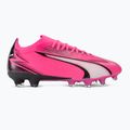 Kopačky PUMA Ultra Match FG/AG jedovatá ružová/puma biela/puma čierna 2