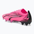 Kopačky PUMA Ultra Match FG/AG jedovatá ružová/puma biela/puma čierna 3