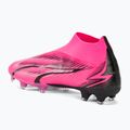 Kopačky PUMA Ultra Match + LL FG/AG poison pink/puma white/puma black 3