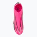 Kopačky PUMA Ultra Match + LL FG/AG poison pink/puma white/puma black 5