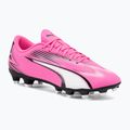 Futbalové kopačky PUMA Ultra Play FG/AG poison pink/puma white/puma black