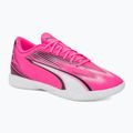 PUMA Ultra Play IT jedovaté ružové/puma biele/puma čierne kopačky