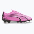 Detské kopačky PUMA Ultra Play FG/AG Jr poison pink/puma white/puma black 9