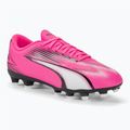 Detské kopačky PUMA Ultra Play FG/AG Jr poison pink/puma white/puma black