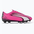 Detské kopačky PUMA Ultra Play FG/AG Jr poison pink/puma white/puma black 2