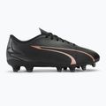 Detské kopačky PUMA Ultra Play FG/AG Jr puma black/copper rose 2