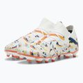 Futbalová obuv PUMA Future 7 Match Creativity FG/AG white/oceantropic/turquoisesurf/hotheat/sunstream 10