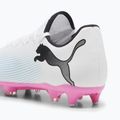 Futbalová obuv PUMA Future 7 Play MxSG puma white/puma black/poison pink 13