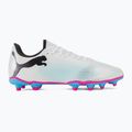 Futbalová obuv PUMA Future 7 Play FG/AG puma white/puma black/poison pink 2