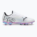 Futbalová obuv PUMA Future 7 Play FG/AG puma white/puma black/poison pink 9