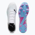 Futbalová obuv PUMA Future 7 Play FG/AG puma white/puma black/poison pink 11