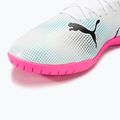 Futbalová obuv PUMA Future 7 Play IT puma white/puma black/poison pink 7