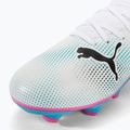 Detská futbalová obuv PUMA Future 7 Play FG/AG puma white/puma black/poison pink 7