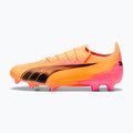 Futbalové kopačky PUMA Ultra Ultimate FG/AG sunset glow/puma black/sun stream 8