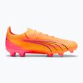 Futbalové kopačky PUMA Ultra Ultimate FG/AG sunset glow/puma black/sun stream 9