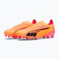 Futbalové kopačky PUMA Ultra Ultimate FG/AG sunset glow/puma black/sun stream 10