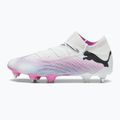 Futbalová obuv PUMA Future 7 Ultimate MxSG puma white/puma black/poison pink 8