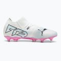 Futbalová obuv PUMA Future 7 Match MxSG puma white/puma black/poison pink 9
