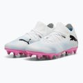 Futbalová obuv PUMA Future 7 Match MxSG puma white/puma black/poison pink 10