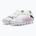 Detská futbalová obuv PUMA Future 7 Pro FG/AG Jr puma white/puma black/poison pink 10