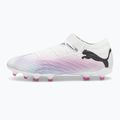 Futbalová obuv PUMA Future 7 Pro+ FG/AG puma white/puma black/poison pink 8