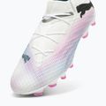 Futbalová obuv PUMA Future 7 Pro+ FG/AG puma white/puma black/poison pink 12