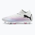 Futbalová obuv PUMA Future 7 Pro MxSG puma white/puma black/poison pink 8