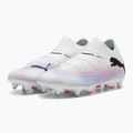 Futbalová obuv PUMA Future 7 Pro MxSG puma white/puma black/poison pink 10