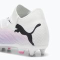 Futbalová obuv PUMA Future 7 Pro MxSG puma white/puma black/poison pink 13