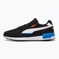 Topánky PUMA Graviton puma black/puma white/puma team roy/rickie orange 8