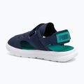 Detské sandále PUMA Evolve AC Inf puma navy/sparkling green/puma white 3