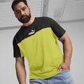 Pánske tričko PUMA ESS+ Block Tee puma black/lime sheen 4
