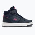 Detské topánky KangaROOS K-CP Bound Mid EV dark navy/daisy pink 2