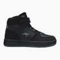 Detská obuv KangaROOS K-CP Bound Mid EV jet black / steel grey 8